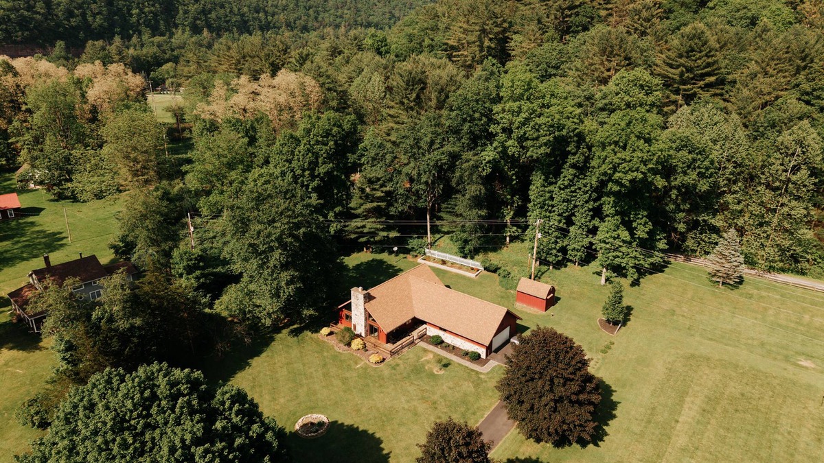 Cedar Run Cabin | Cedar Run Cabin! Creekfront, Rail Trail, Large Yard, Mountain Views!