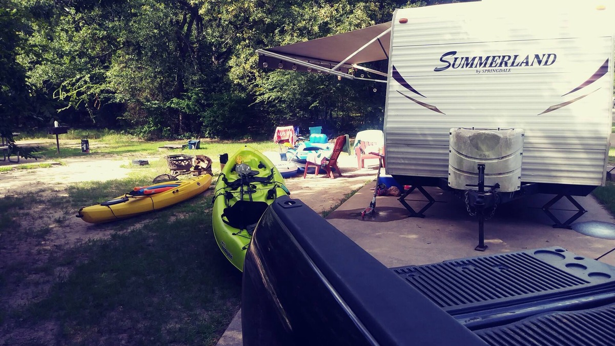 Cedar Hill RV Rental | Cederhill State Park travel trailer