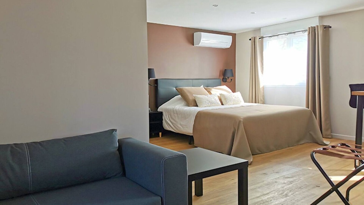 Moyen-Vernet Apartment | Cemoi Studio Hammam 4 people with terrace