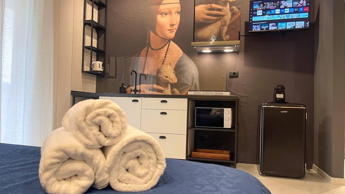 Prenestino-Centocelle Apartment | Centocelle studio near metro C (Mirti) dedicated to Leonardo Da Vinci