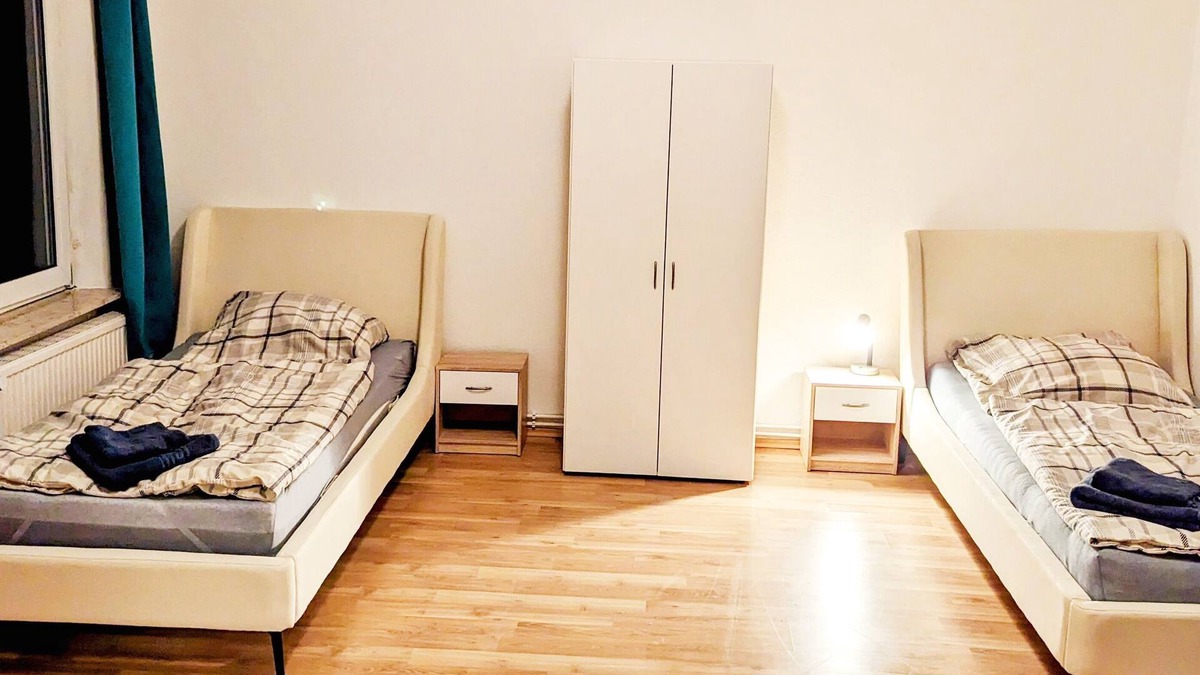 Bant Apartment | Central apartment with 3 single beds + washing machine + wifi