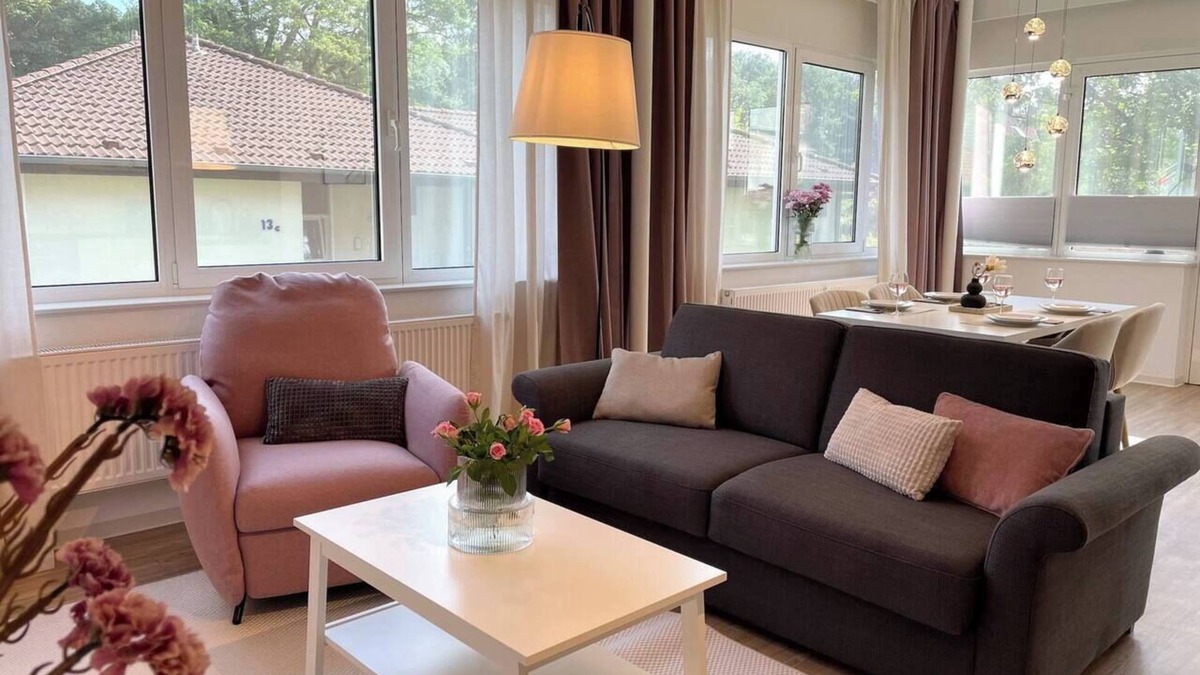 Bad Rothenfelde House | Central oasis of peace with veranda & parking, Zentrale Ruheoase mit Veranda & Parkplatz (