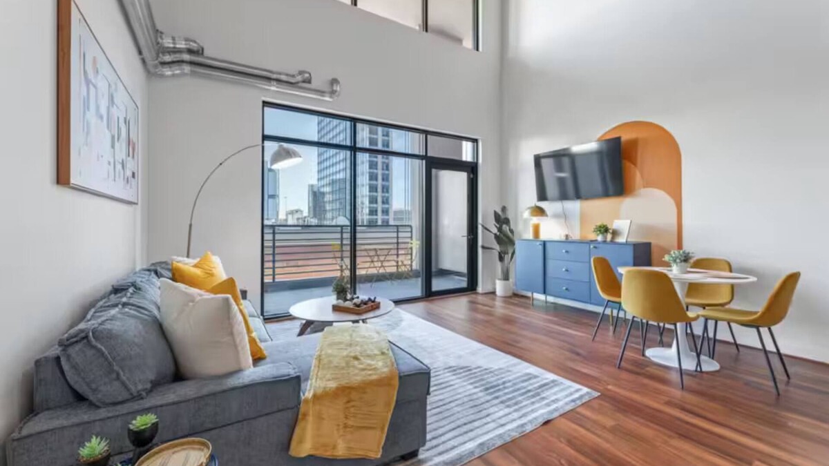 Atlantic Station Area Apartment | Central & Stylish Loft - 2Bed/2Bath - Atlantic Station 4th Floor - near GA Tech