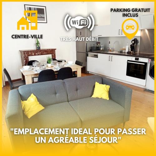 Cholet Apartment | Centralis, 3 Chambres - Parking inclus