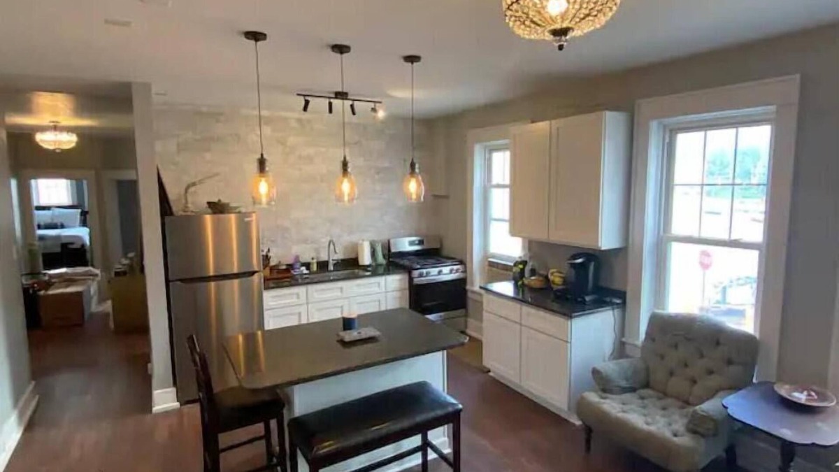 Morgantown House | Centrally Located 3 BR Suite with Stylish Upgrades