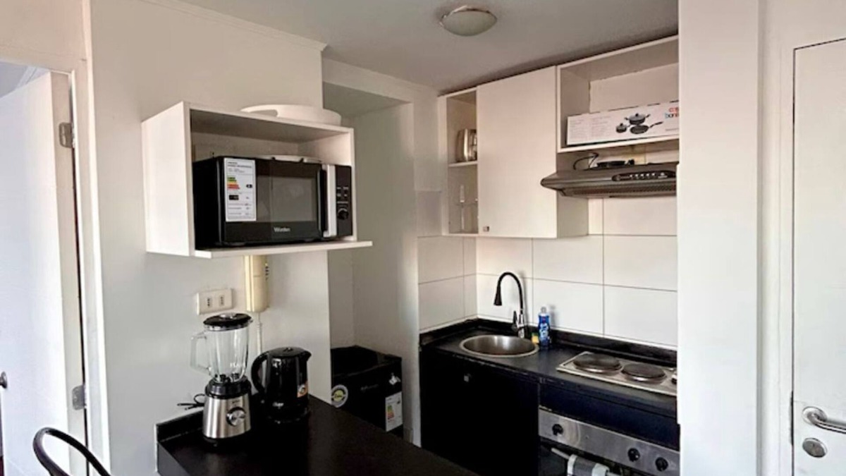 Las Rejas Apartment | Centrally located apartment, fully equipped, with beautiful terrace, steps from the Metro.