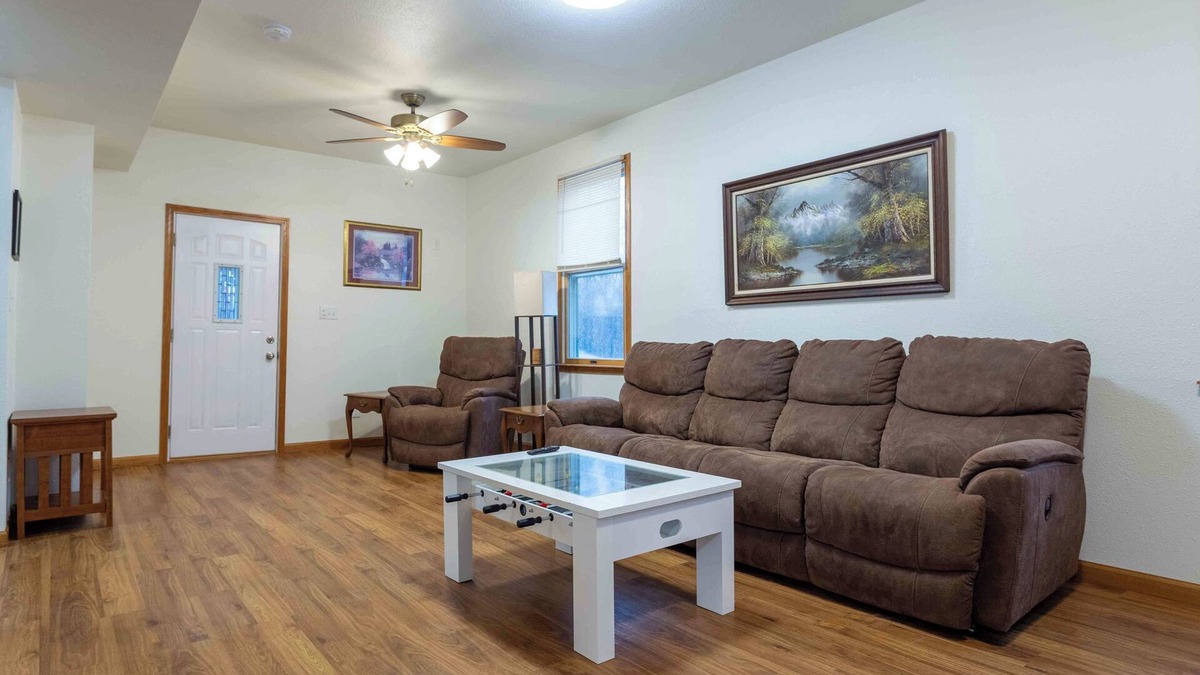 Dubuque House | Centrally located in family friendly neighborhood with off street parking.