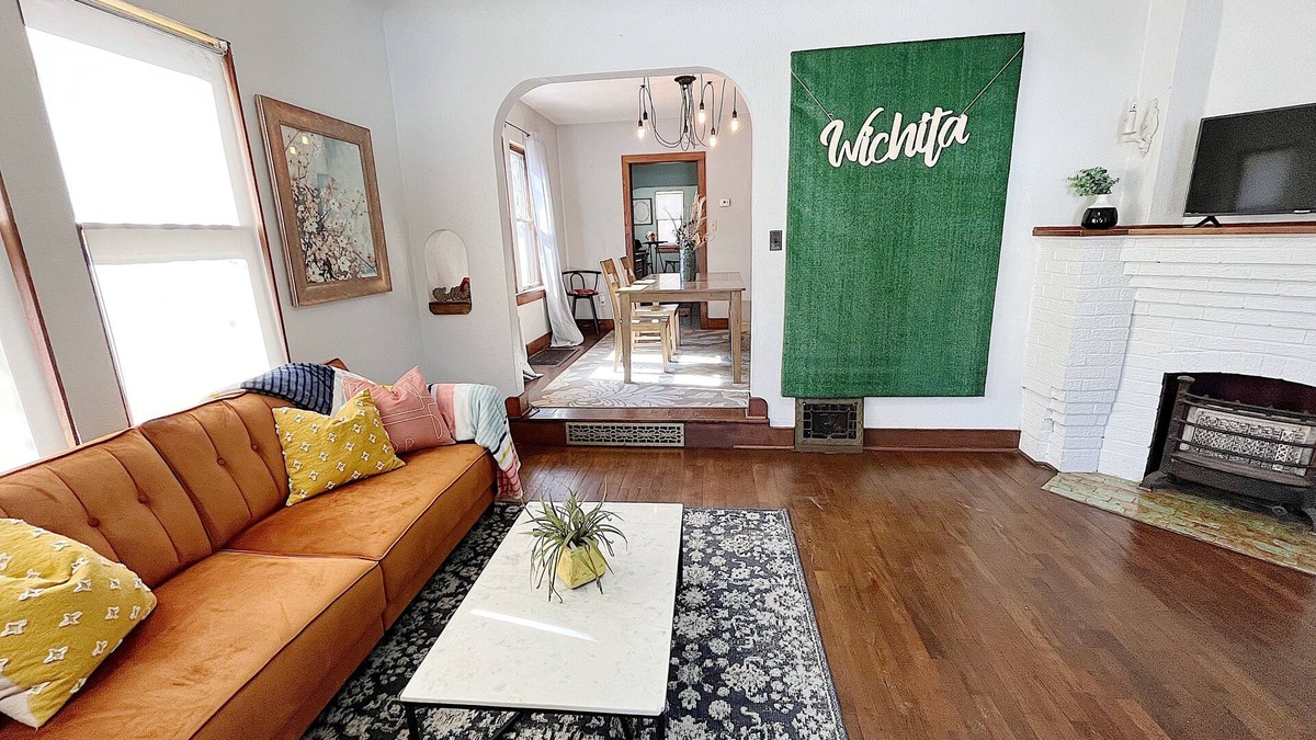 Wichita House | Centrally Located Mini-Castle