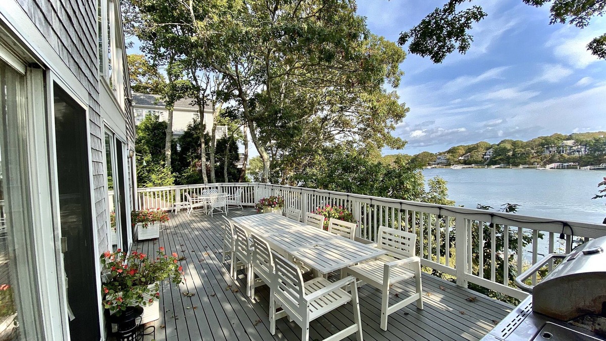 Summersea House | Centrally-Located New Seabury Waterfront: Fall At 20% Off!
