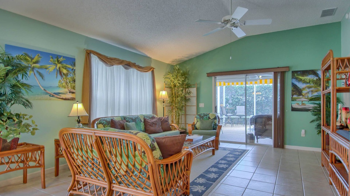 Mallory Square House | Centrally Located Pool Home with Golf Cart near Lake Sumter Landing!