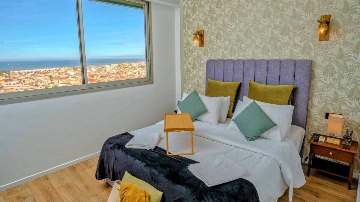 Temara Apartment | Centre Ville Rabat , Vue Panoramique, Confort, Luxe, Proche de Toute Commodité