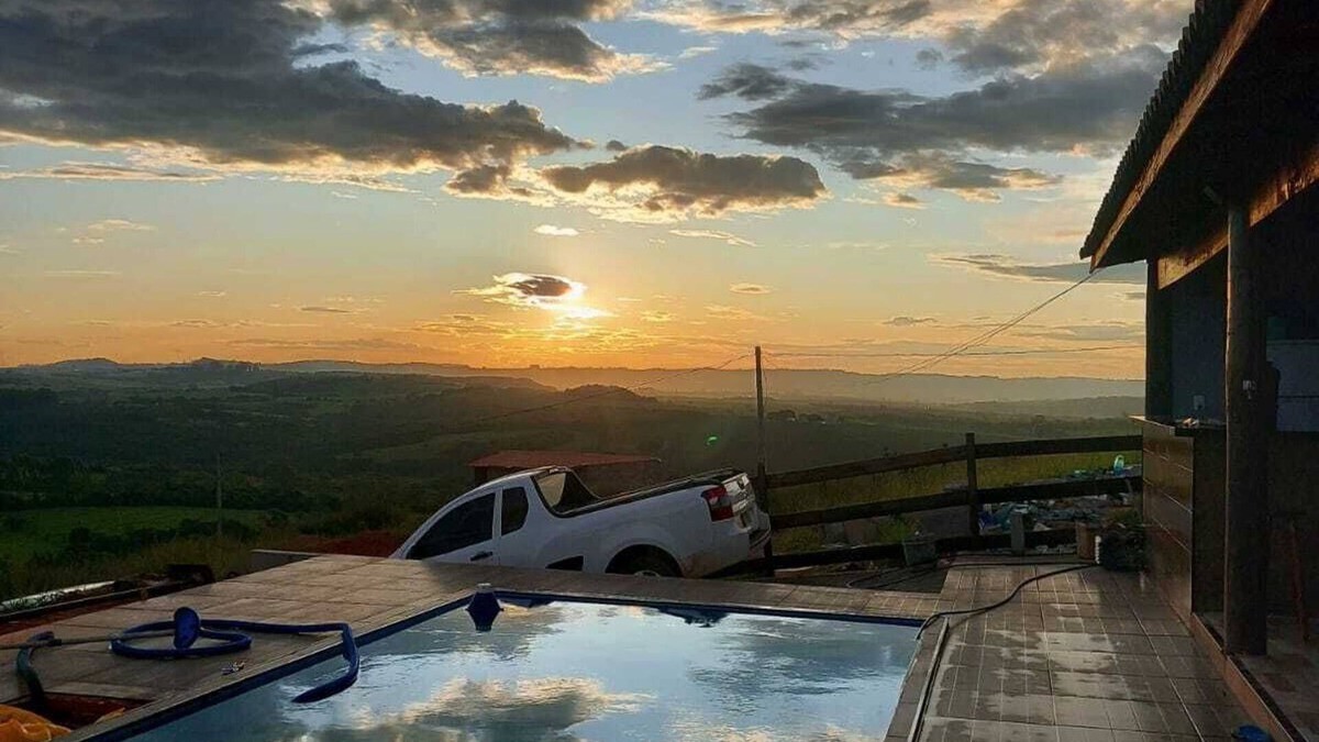 Sao Sebastiao do Paraiso House | Chácara Aconchegante no Interior de Minas Gerais com Vista Incrível