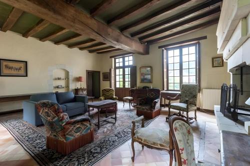 Villiers-au-Bouin House | Château de l'Aubonnière -Nature-14p- Rêve au Mans