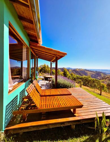 Costas Ski Chalet | Chalé horizonte azul