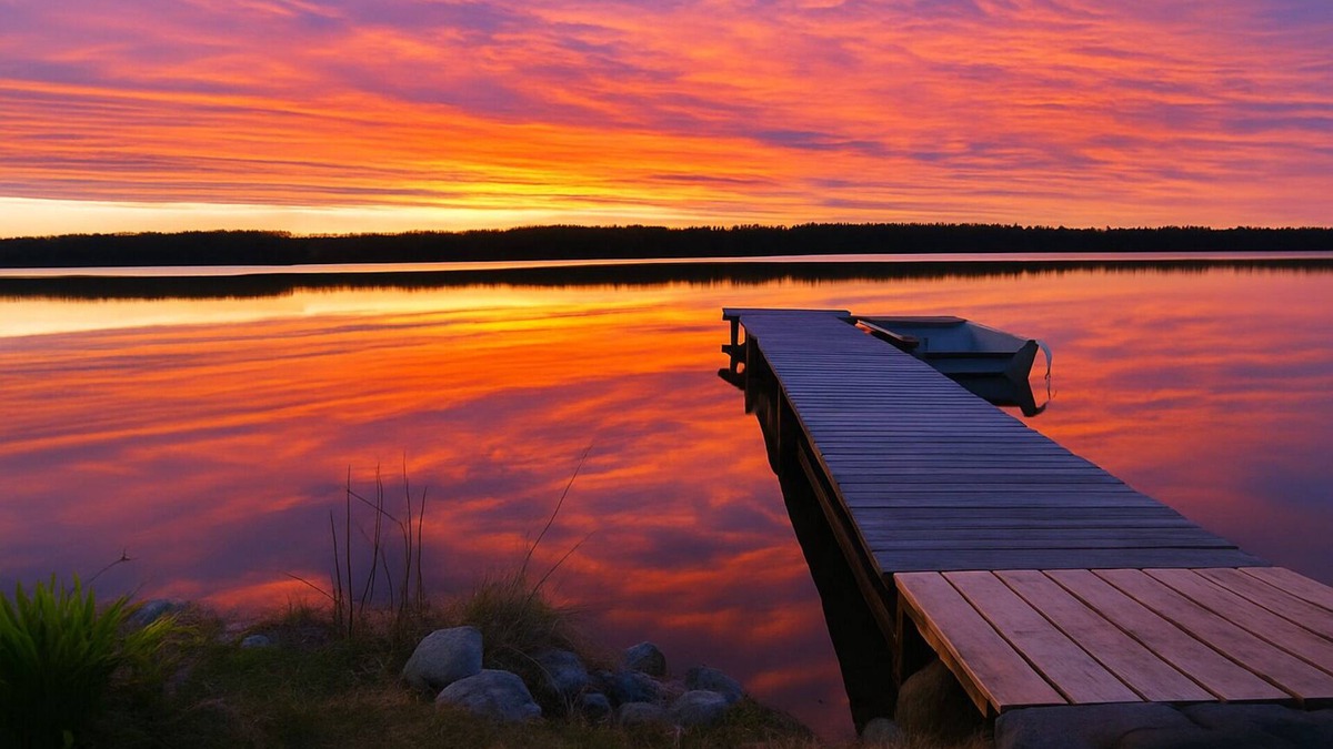 Sainte-Cecile-de-Whitton Ski Chalet | Chalet l'Oasis - Nature immersion and starlit nights by the lake