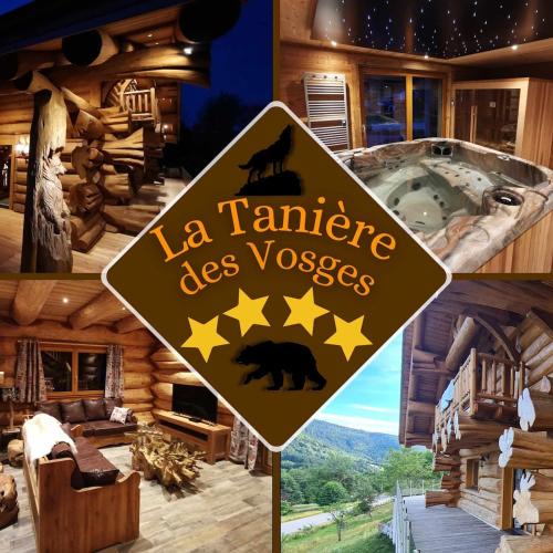 La Bresse Ski Chalet | Chalet 10 pers sauna & SPA La tanière des Vosges