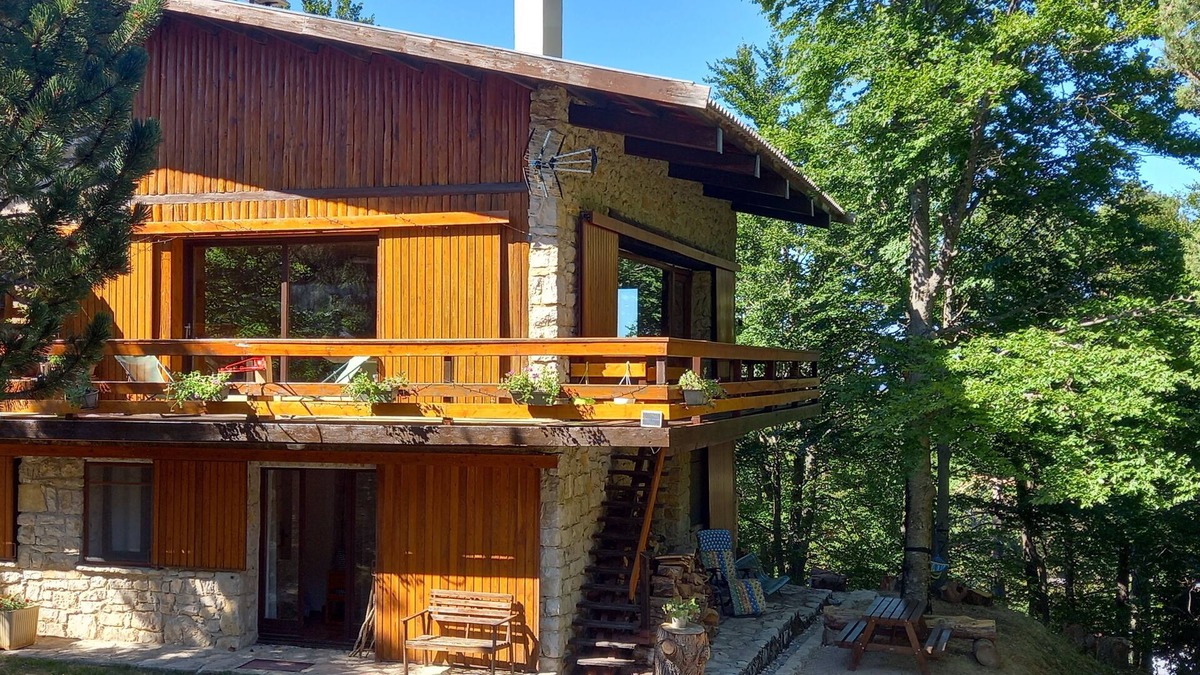Mont Serein Ski Chalet | Chalet 100 m2 on two levels with fireplace and bay windows