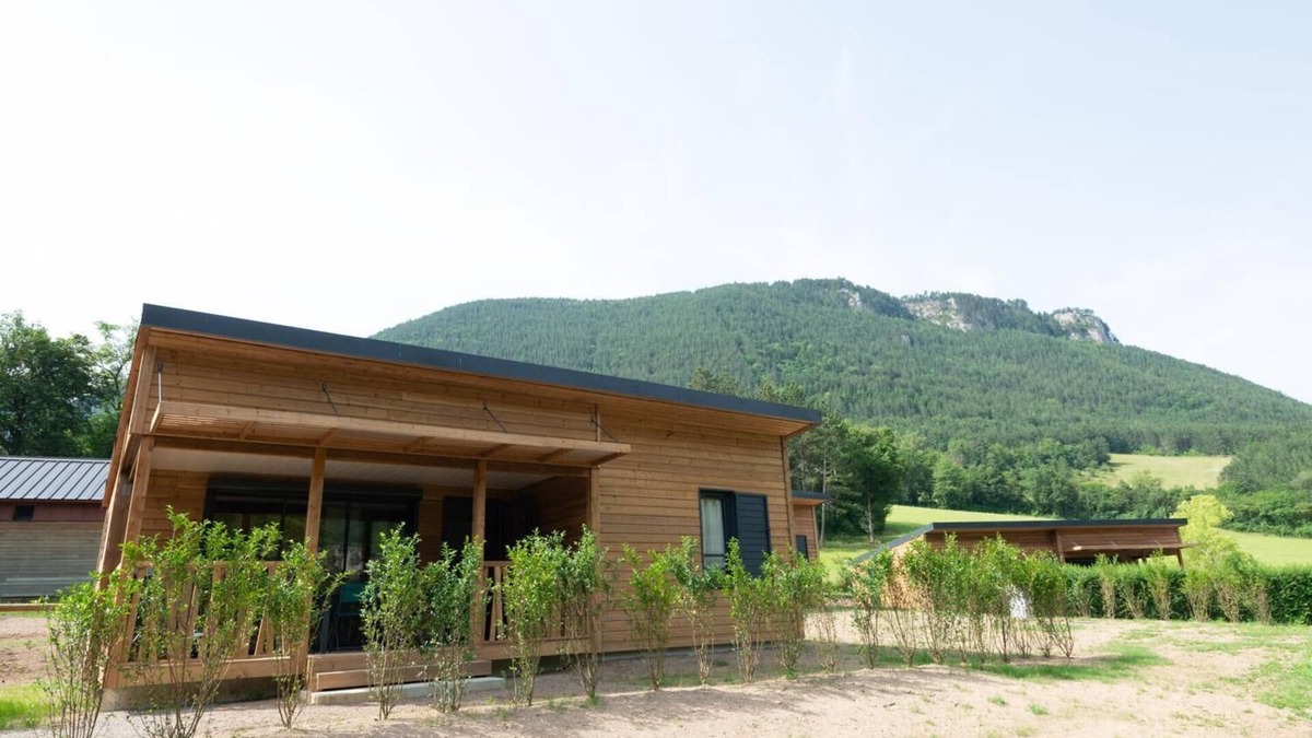 Saint-Bauzile House | Chalet 4/6 people - Camping Les Berges du Bramont