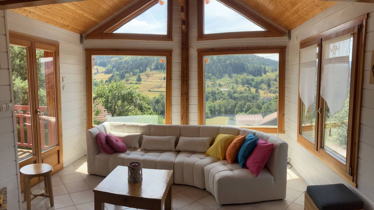 Basse-sur-le-Rupt Ski Chalet | Chalet 4 Avec Confort et vue Panoramique, au Calme. Idéal Pour ski et Randos