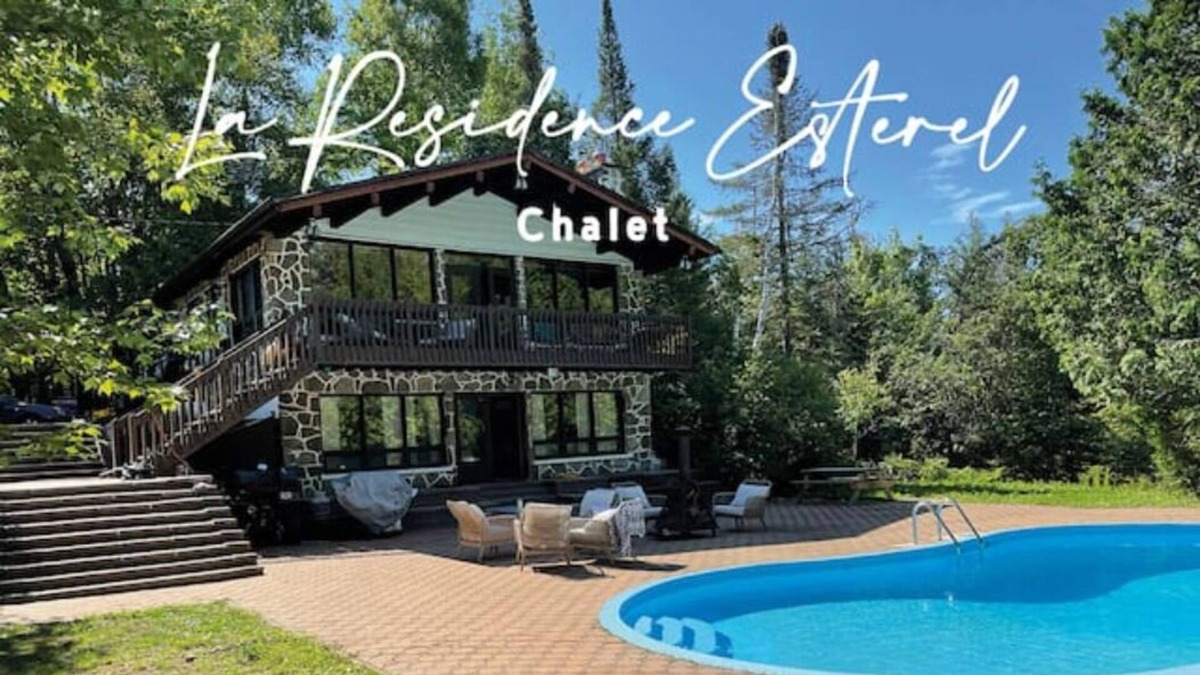 Esterel Ski Chalet | Chalet 4 oaks with swimming pool with access to the lake
