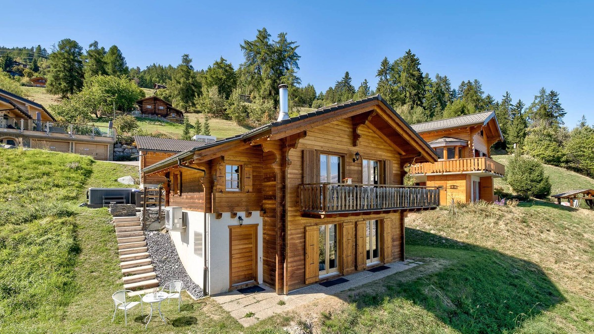 Mayens-de-Riddes Ski Chalet | Chalet Bellevue - Jacuzzi - Views - La Tzoumaz, 4 Vallees