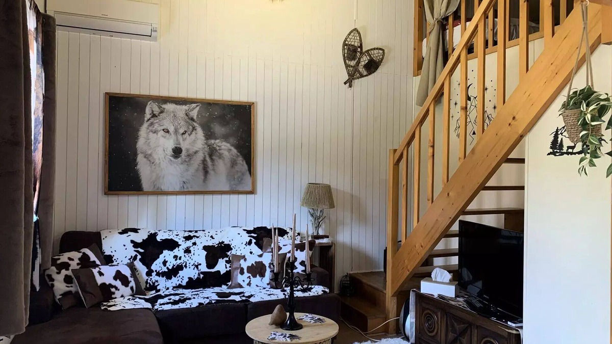 Barcelonnette Ski Chalet | Chalet Bergstil für 4, neben Barcelonnette Golf
