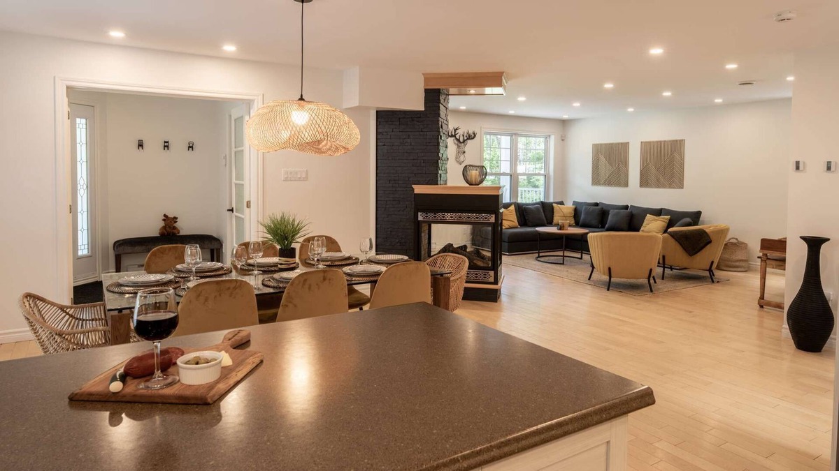 Saint Come Ski Chalet | Chalet bleu - Lanaudière