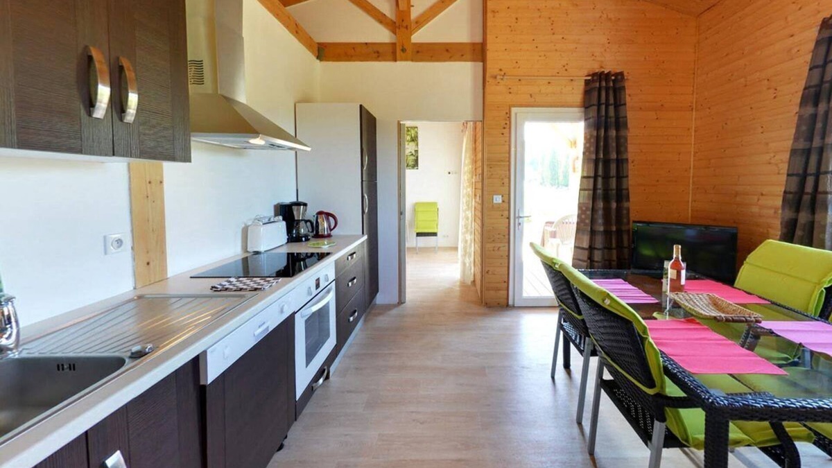 Courbiac House | CHALET BLEUET FOR 4/6 PEOPLE