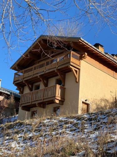 Plan Peisey Ski Chalet | Chalet Bouquetin-Paradiski-12 pers