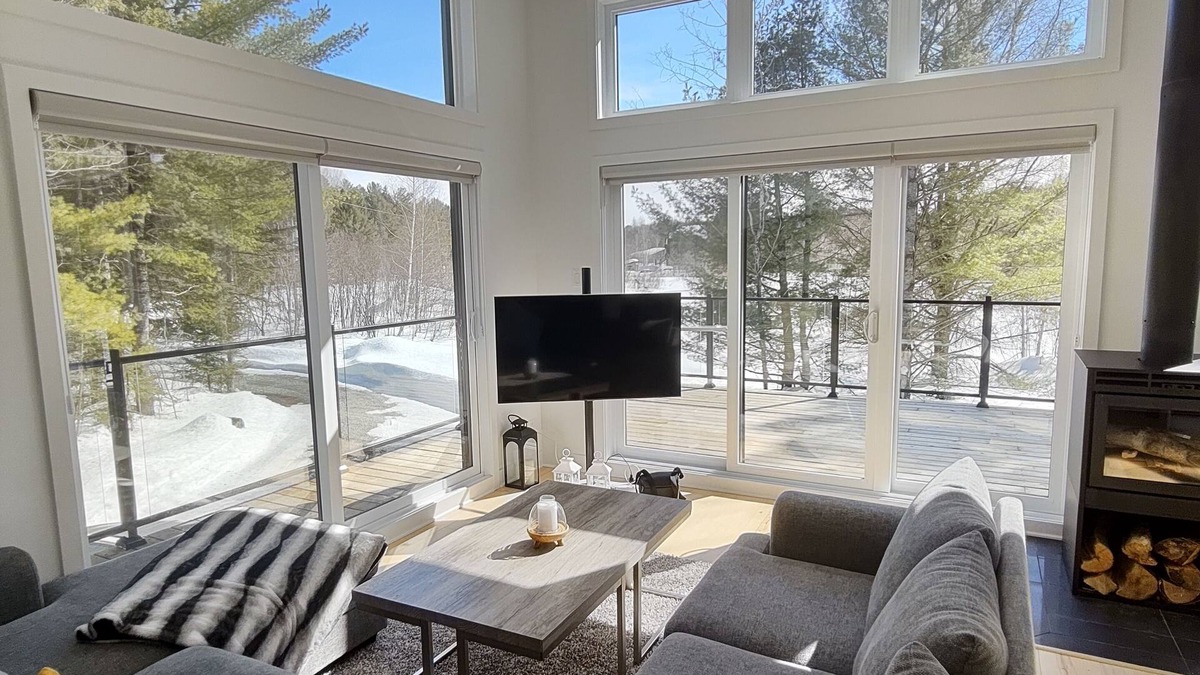 Saint-Alphonse-Rodriguez Ski Chalet | Chalet Rama & Un havre de paix en pleine nature