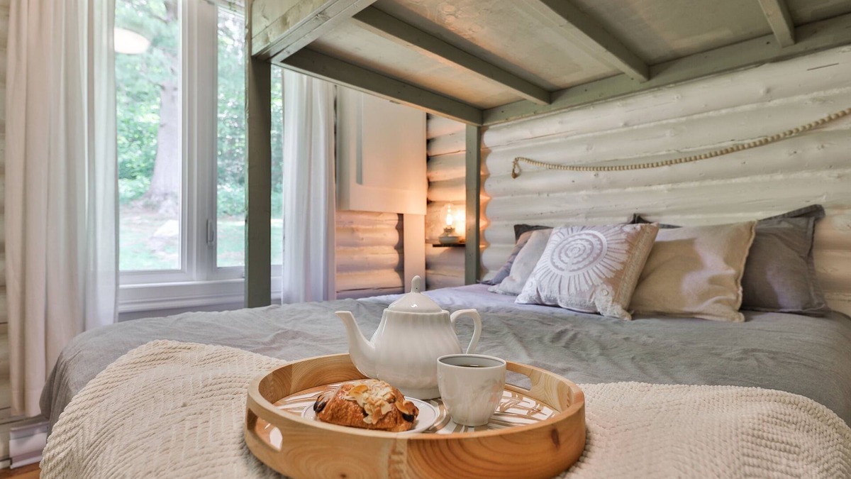 Saint-Alphonse-Rodriguez Cabin | Chalet Le Arbor - Bord de L'eau - Nature - Foyer