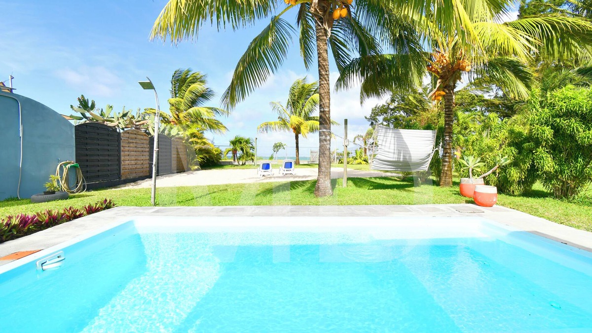 Surinam House | Chalet Cardinal, private pool and lonely beaches