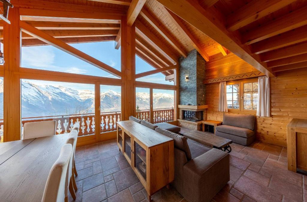 Saint-Pierre-de-Clages Ski Chalet | Chalet Ciel de Lit