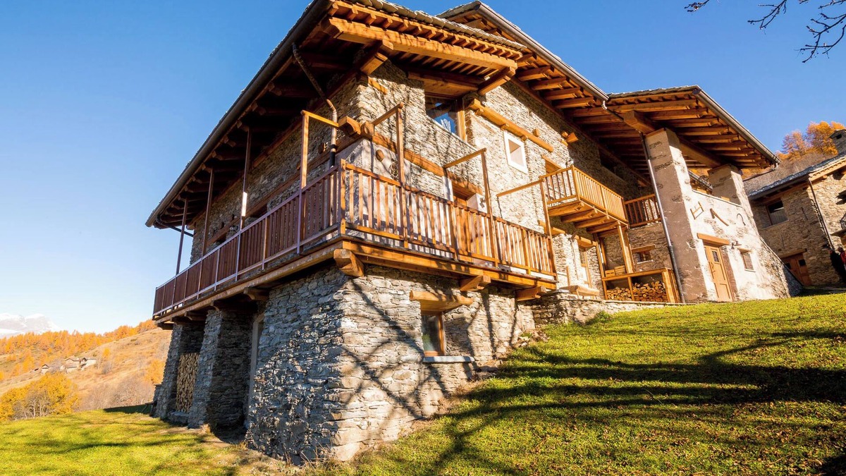 Marmora Ski Chalet | Chalet 'Civico 9' with Mountain View, Shared Garden and Wi-Fi