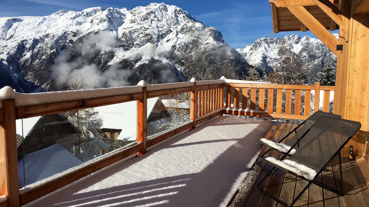 Villard-Reculas Ski Chalet | Chalet d'exception* with wellness area