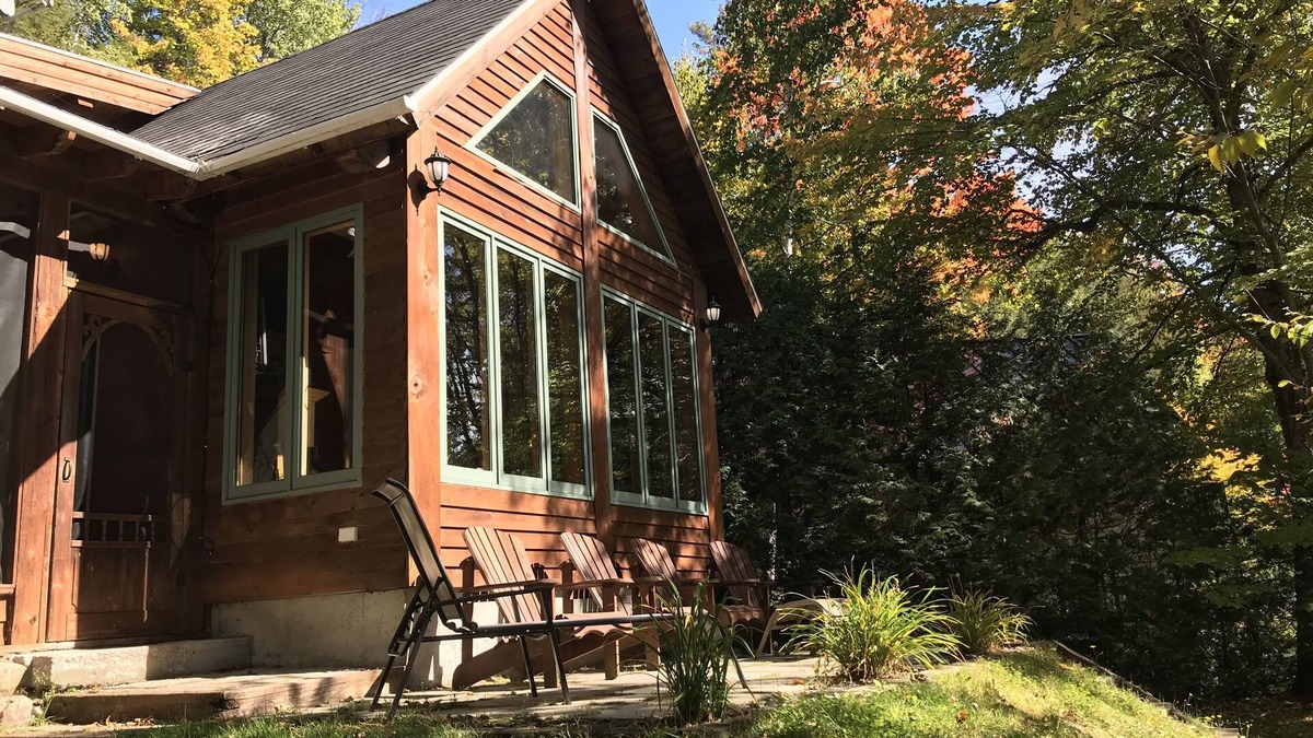 Mauricie Ski Chalet | Chalet de la Presqu'île, private spa