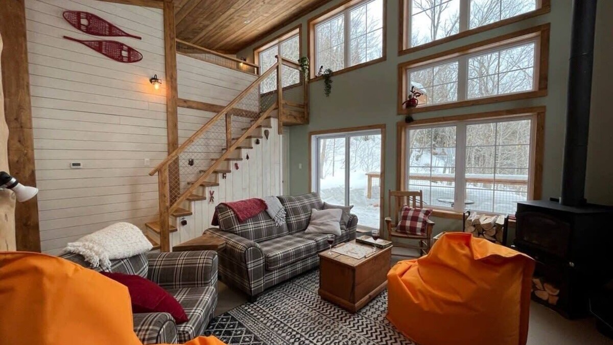 Saint-Philemon Ski Chalet | Chalet de l'Érablière spa