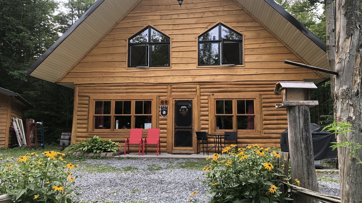 Scott Ski Chalet | CHALET EN BOIS ROND