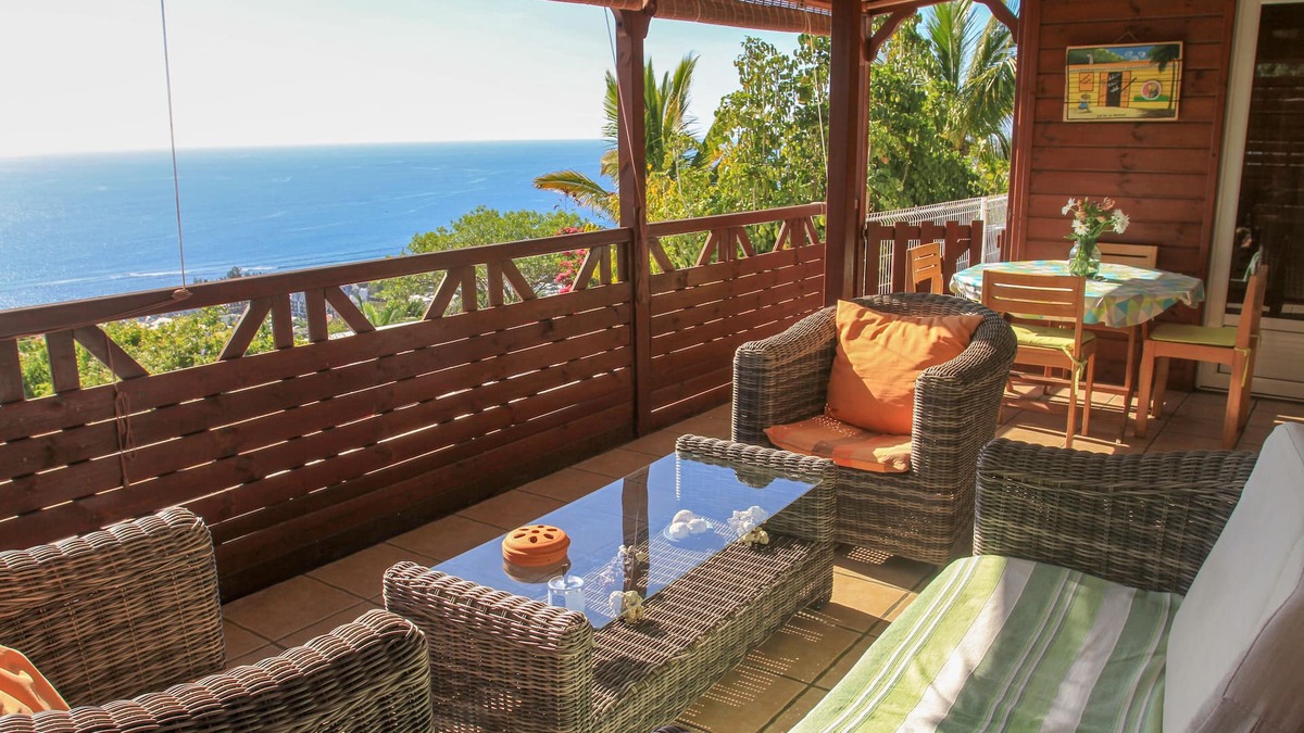 Saint-Leu Ski Chalet | Chalet Filaos 2*, sea view, near Saint-Leu and its beaches