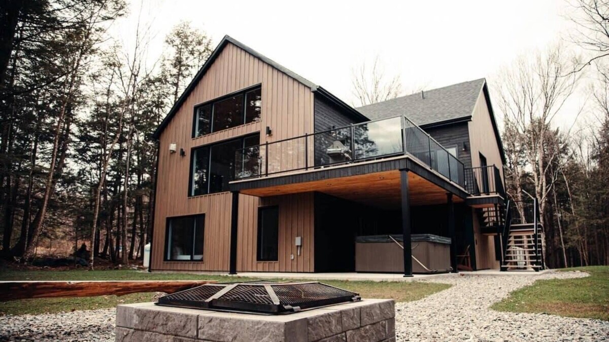 Potton Ski Chalet | Chalet Forestria | spa | billard | ski