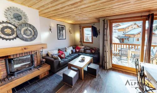 Saint-Martin-de-Belleville Ski Chalet | Chalet Villette - Magnifique logement composé de 8 chambres MAE-3744