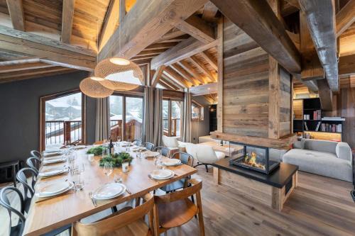 Saint-Martin-de-Belleville Ski Chalet | Chalet UltreÏa - Un chalet d'exception 6 chambres pour 14 personnes 300m² St Martin de Belleville MAE-6024