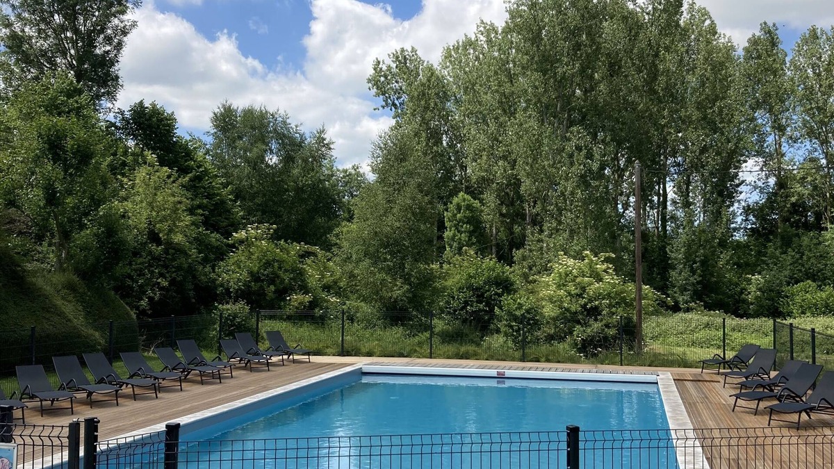 Auquainville House | chalet-gîte 6 pers. Normandy Heated swimming pool from mid-May to September