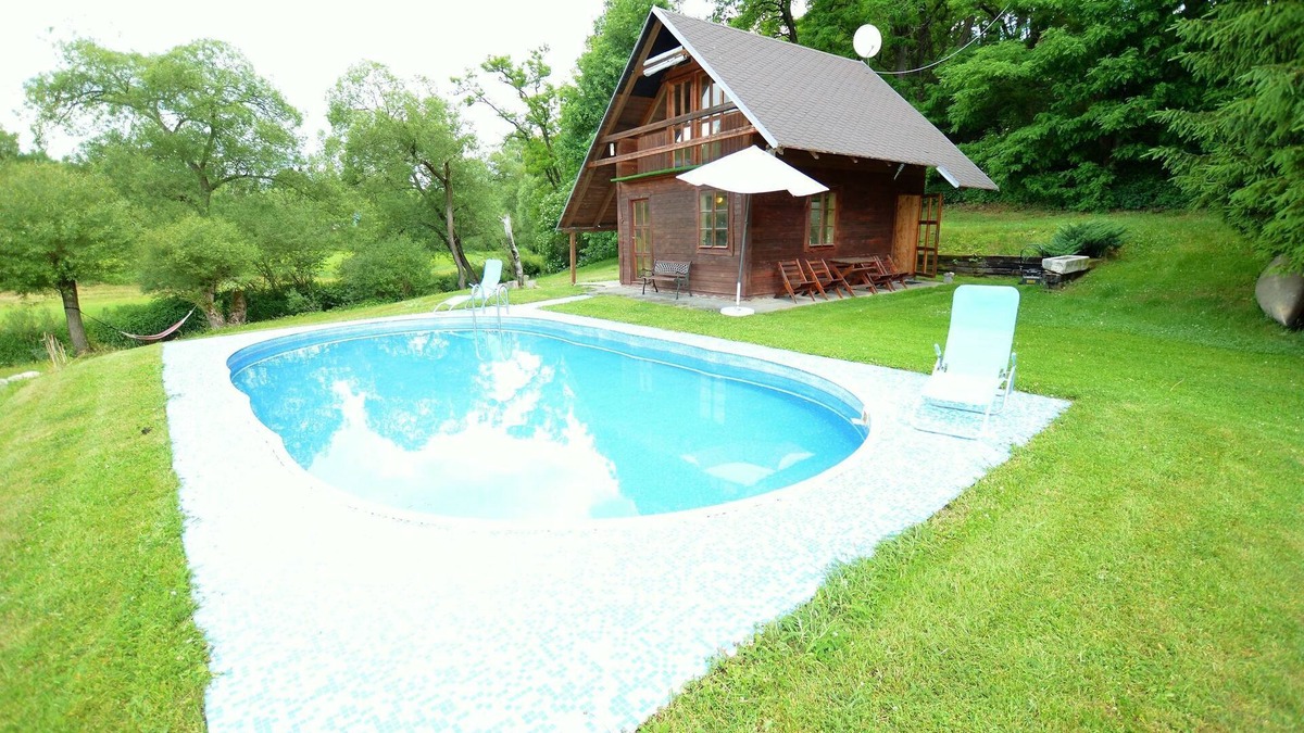Bechyne House | Chalet in Bechyne with Private Pool