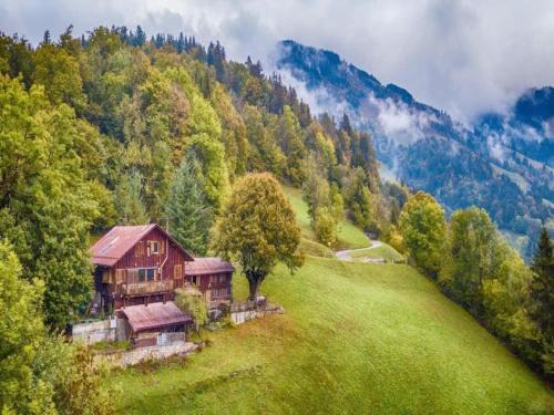 Rossiniere Apartment | Chalet in Rossiniere near Glacier & Lake
