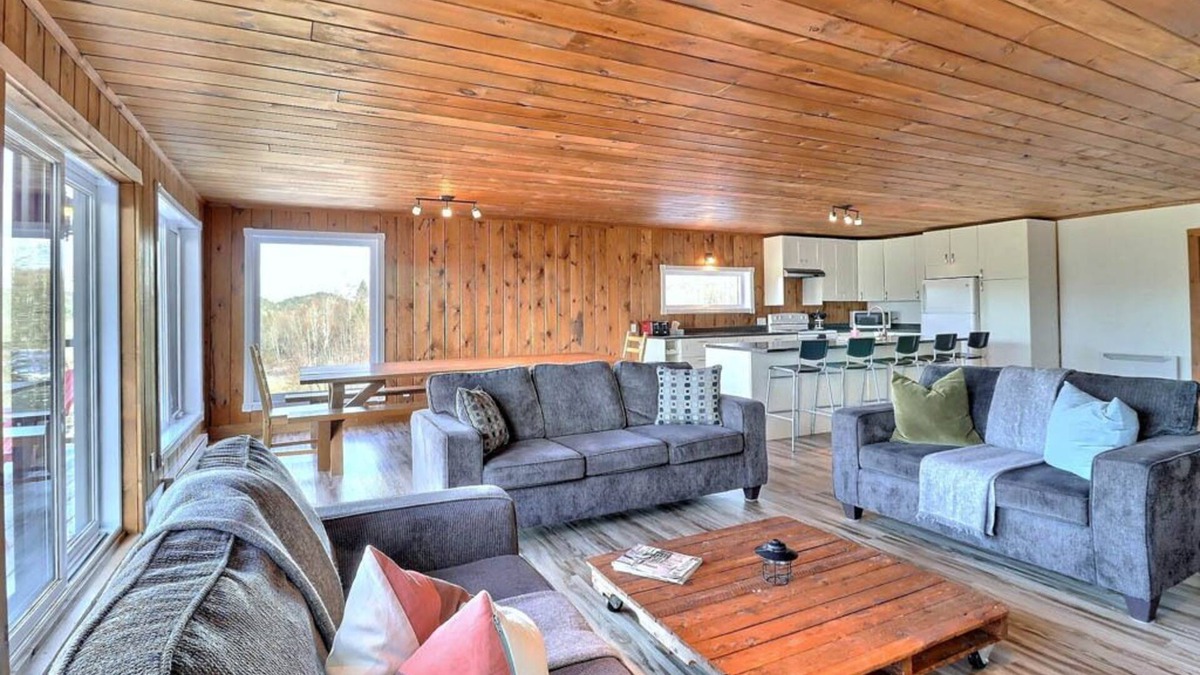 L'Anse-Saint-Jean Ski Chalet | Chalet Jumeau A Mont Édouard Ski & Nature