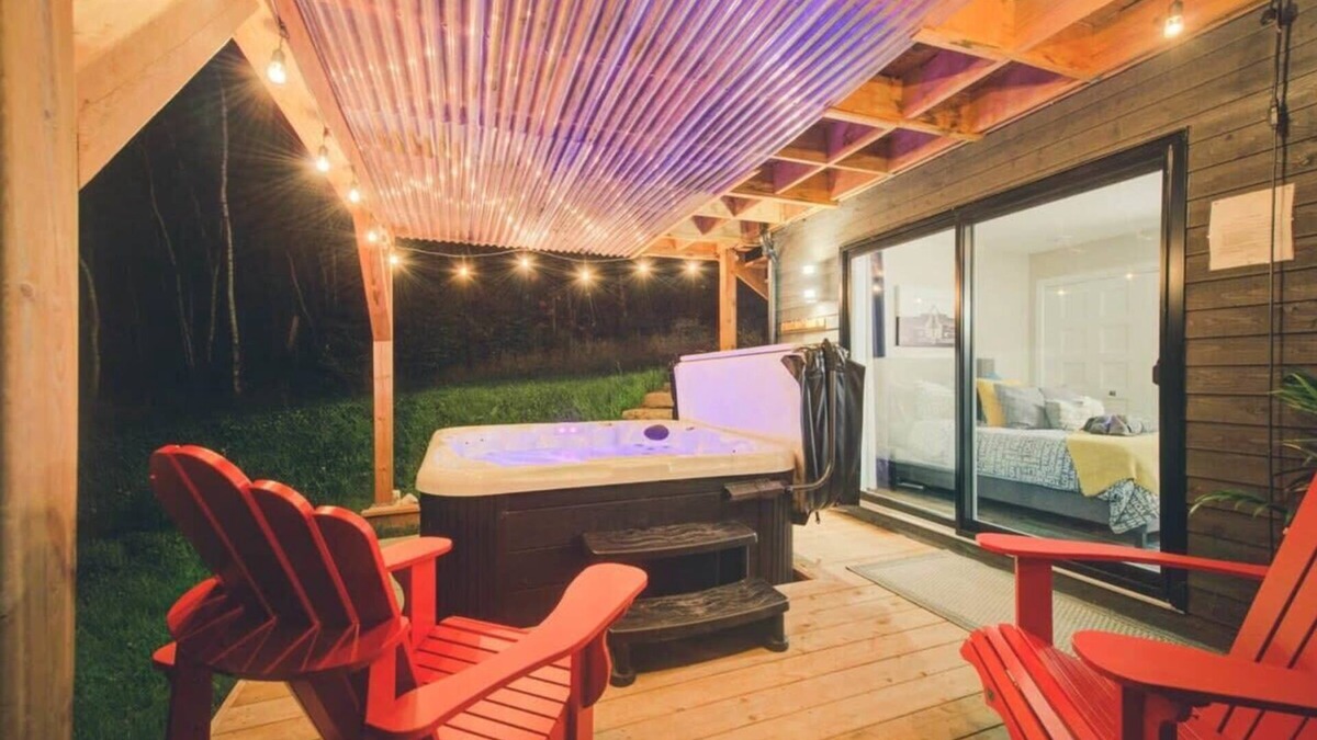 Saint-Joseph-de-la-Rive Ski Chalet | Chalet l'Harmonie spa