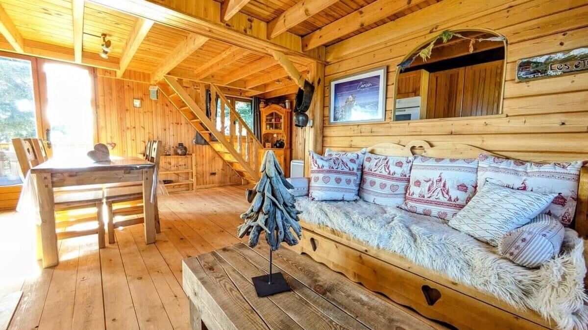 Les Deserts Ski Chalet | Chalet Les étoiles, vue Mont Blanc*
