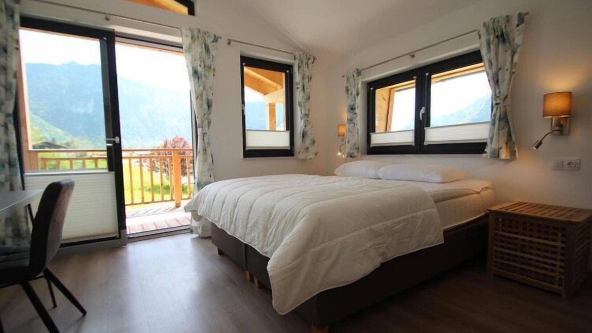 Inzell Ski Chalet | Chalet Max View mit Pool und Sauna