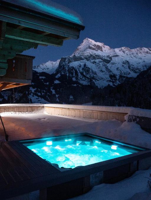 Gsteig Ski Chalet | Chalet mit Kino und Jacuzzi in Gsteig b. Gstaad